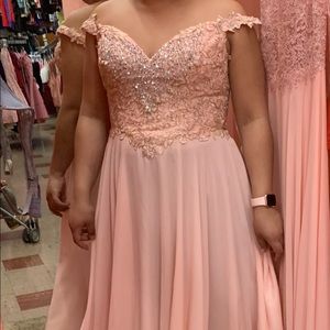 Blush gown